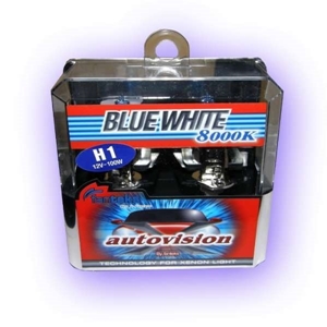 Far Temizliği Auto Vision H1 Blue White 8000K