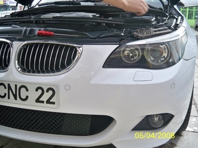 Far Temizliği BMW SU ALMIŞ FAR İSTANBULDA KESİLMİŞ HALİ